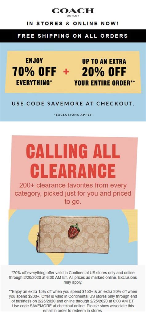 coach and four discount